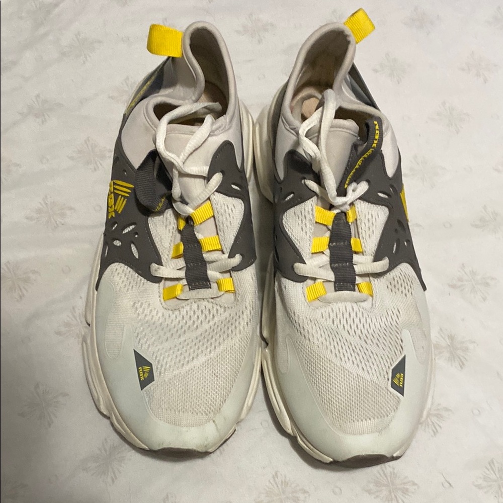 RBX White and Yellow Men’s Sneakers